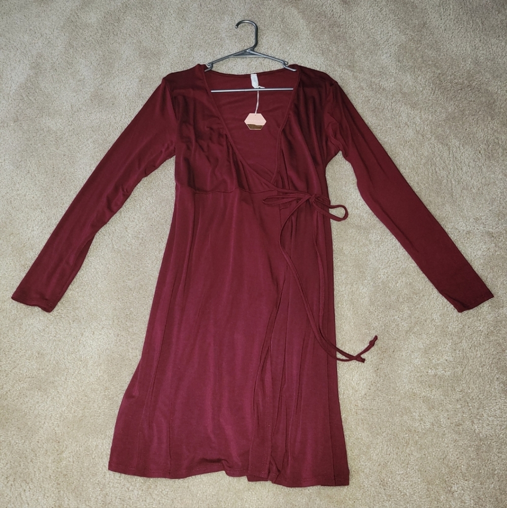 Pink Blush Maternity Dress